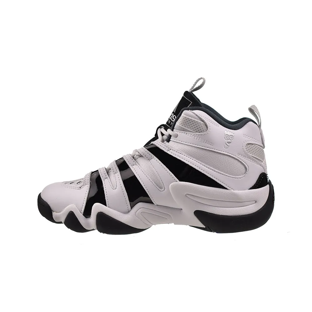 Adidas Crazy 8 Men's Shoes Cloud White-Core Black-Collegiate Purple