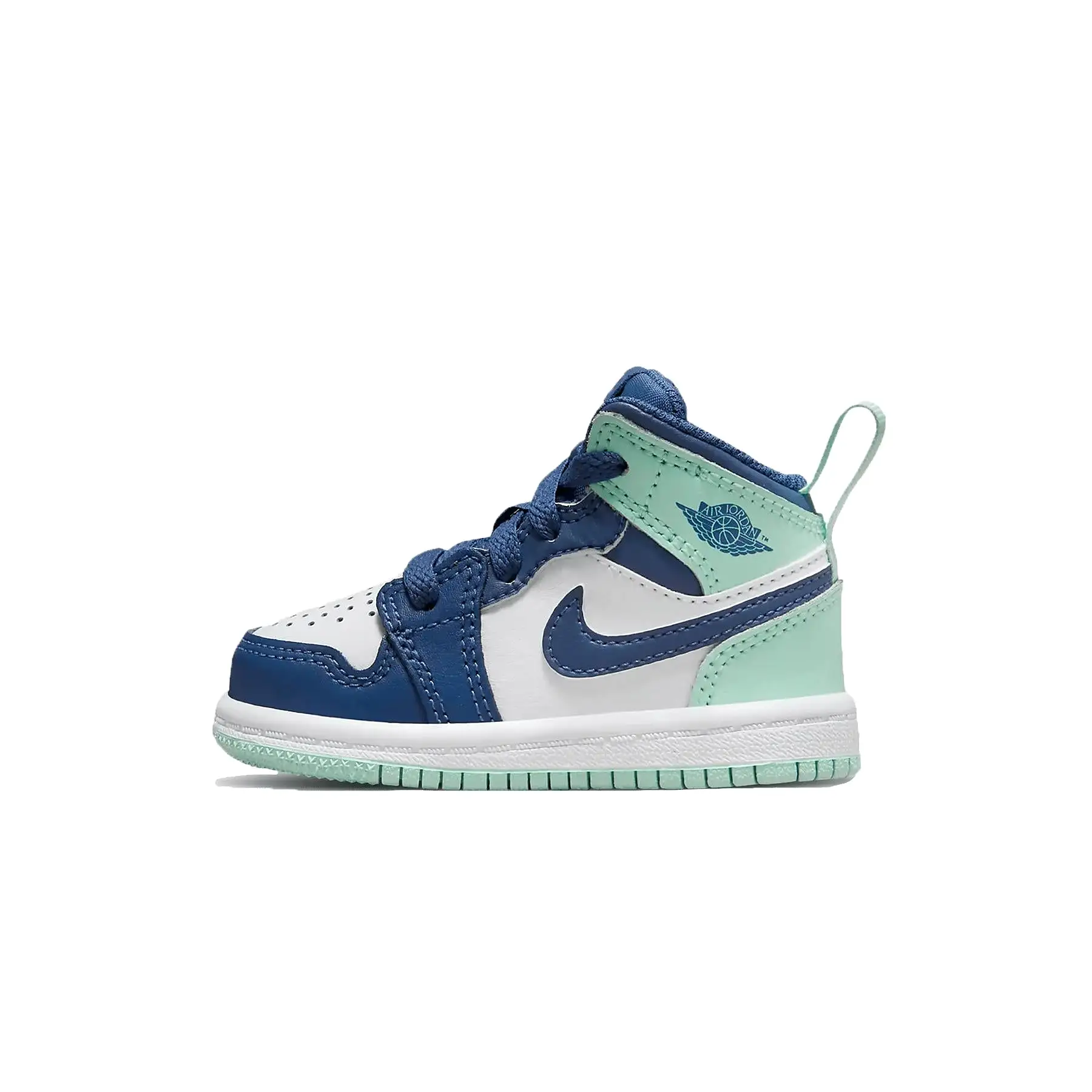 Air Jordan 1 Mid Blue Mint (Infant & Kids)