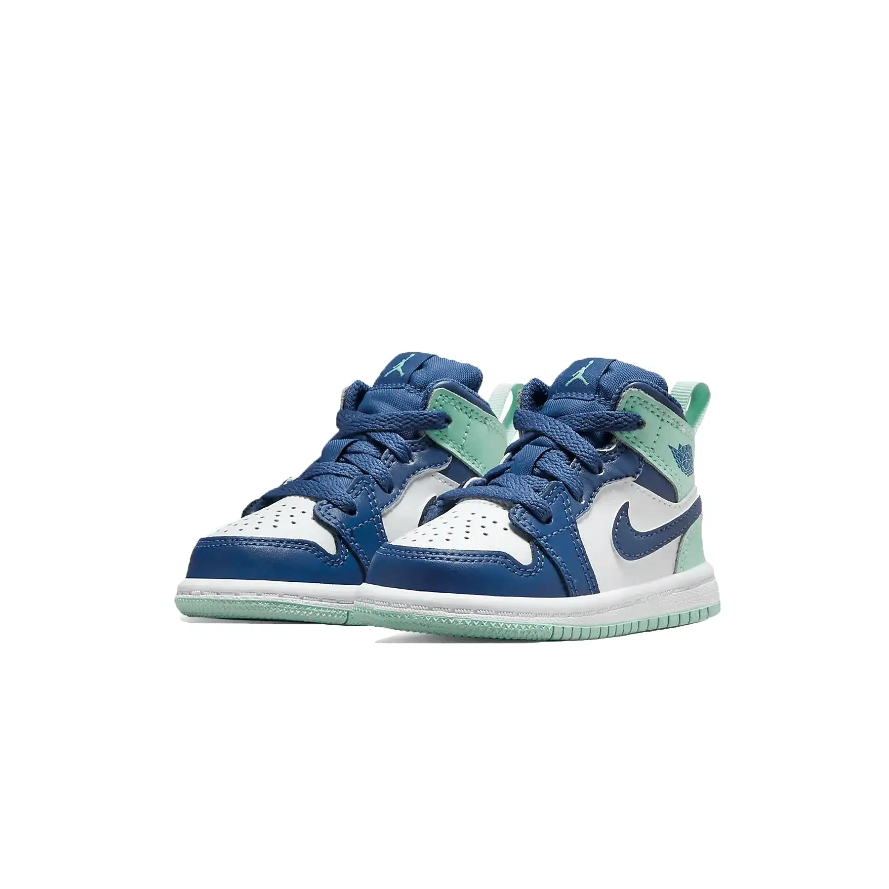 Air Jordan 1 Mid Blue Mint (Infant & Kids)