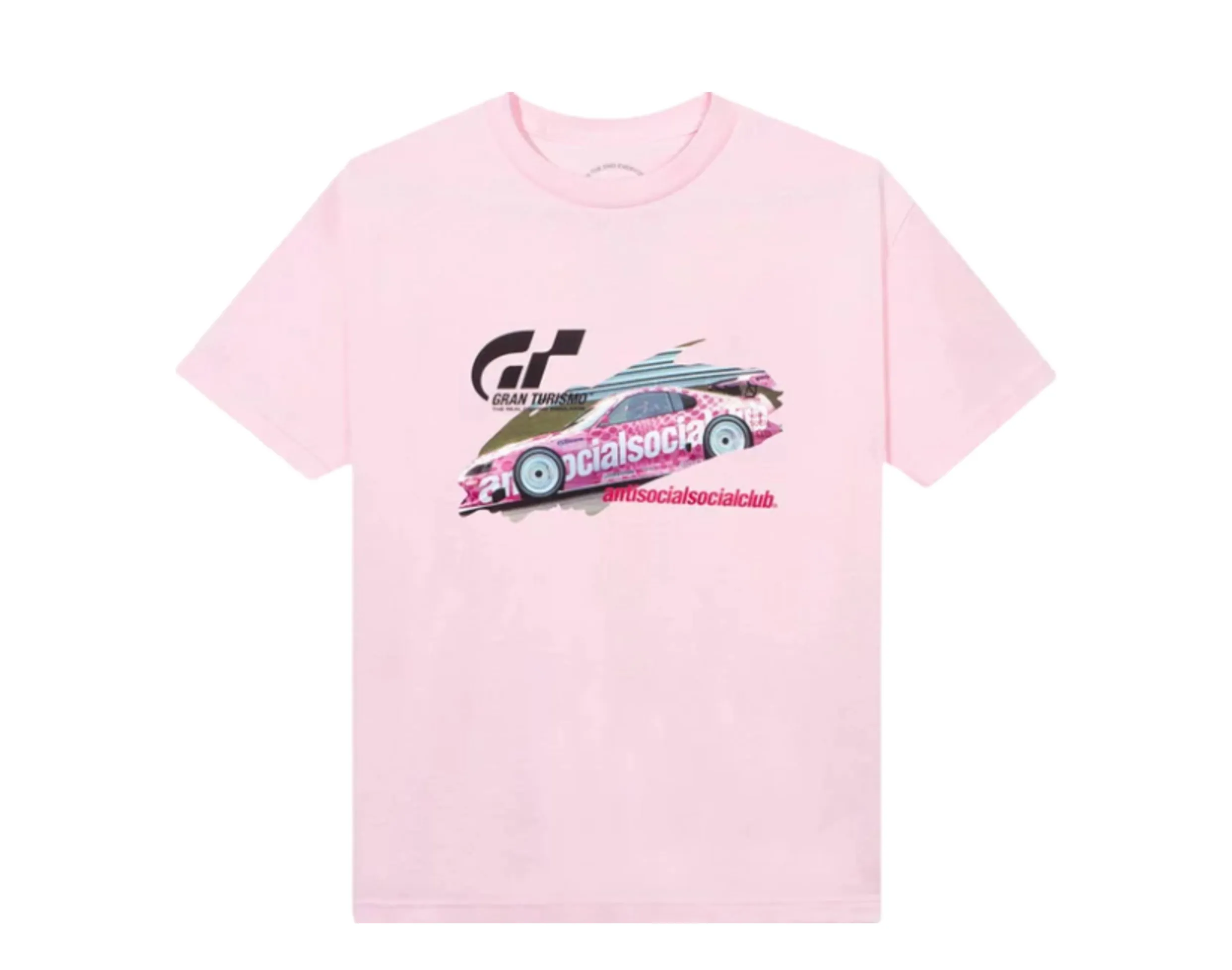 Anti Social Social Club Gran Turismo x ASSC Pink Logo Tee