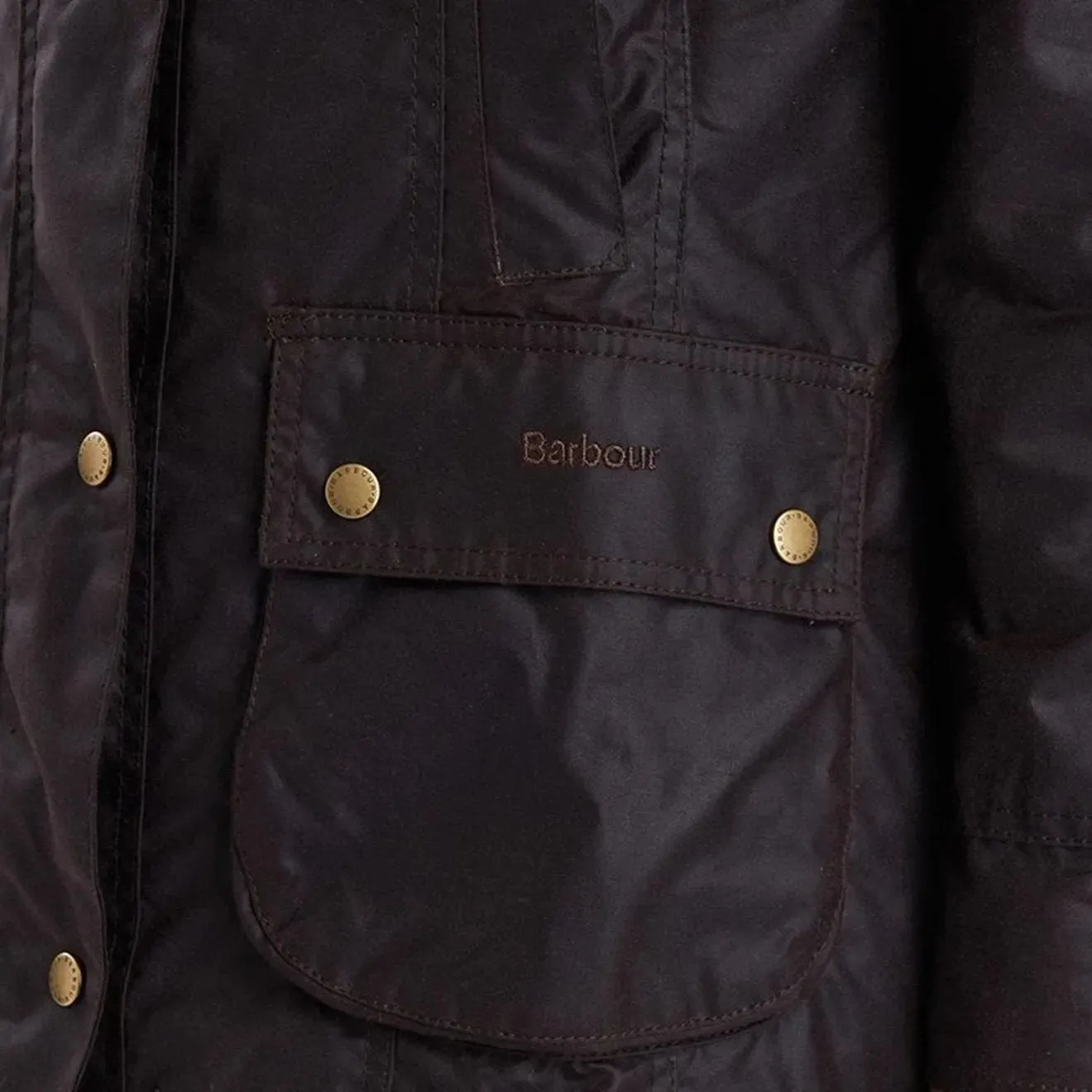 Barbour Womens Beadnell Wax Jacket Rustic