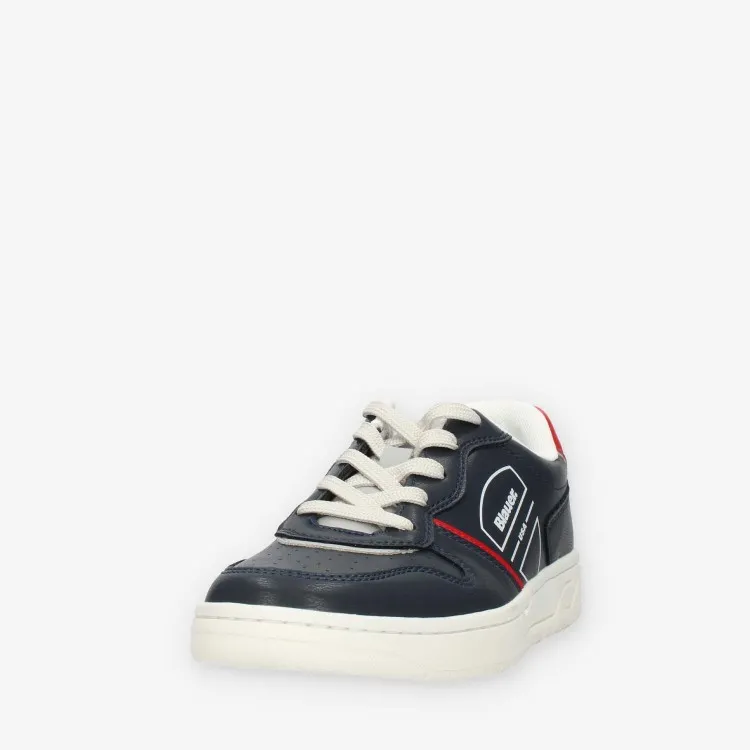 Blauer SPIKE 01 J Sneakers Ragazzo Stringate Blu Navy Red