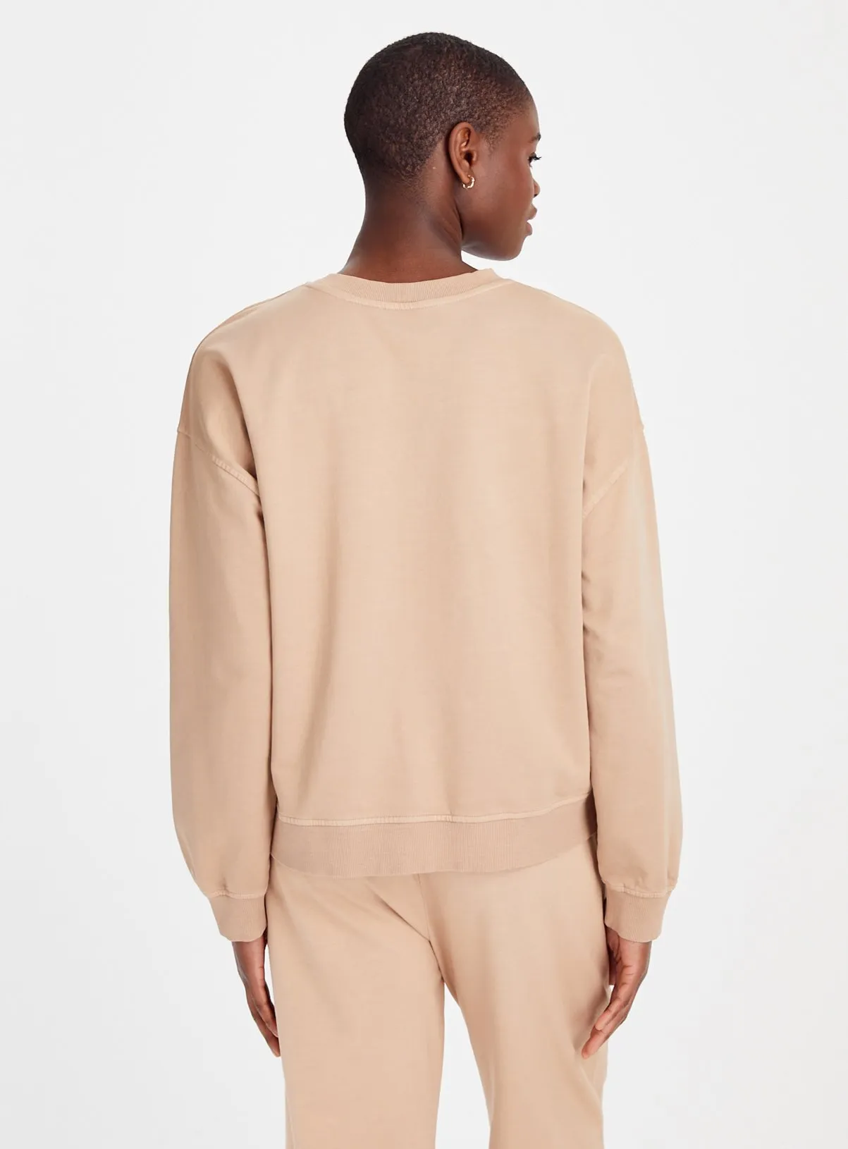 Buy Beige Washed Coord Sweatshirt S | Hoodies and sweatshirts | Tu