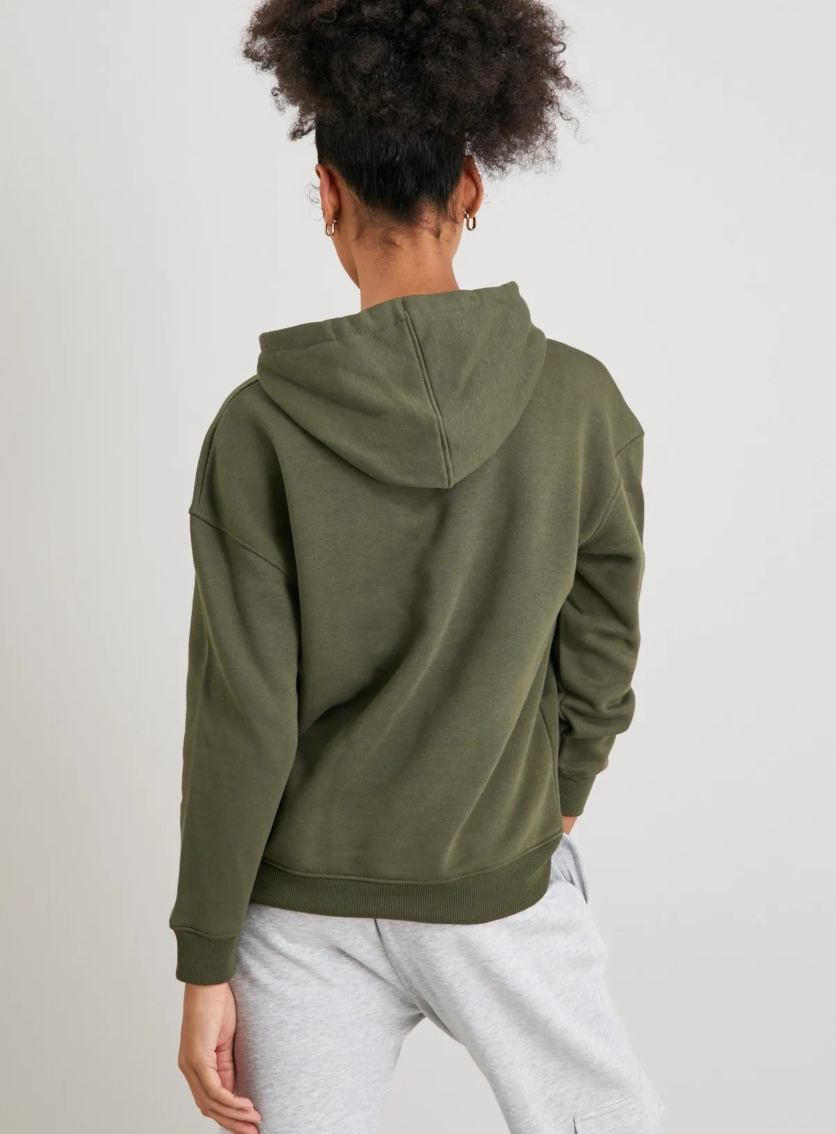 Buy Khaki Overhead Hoodie - XL | Hoodies and sweatshirts | Tu