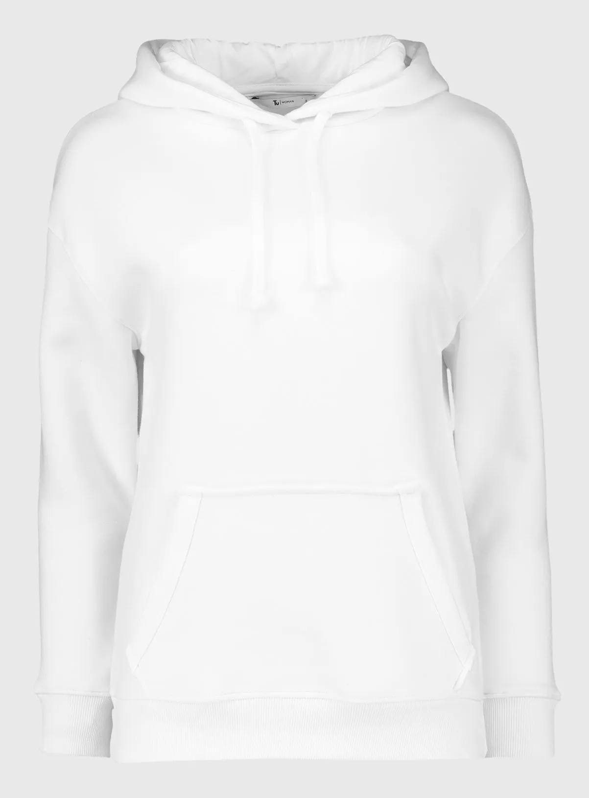 Buy White Overhead Hoodie - S | Hoodies and sweatshirts | Tu