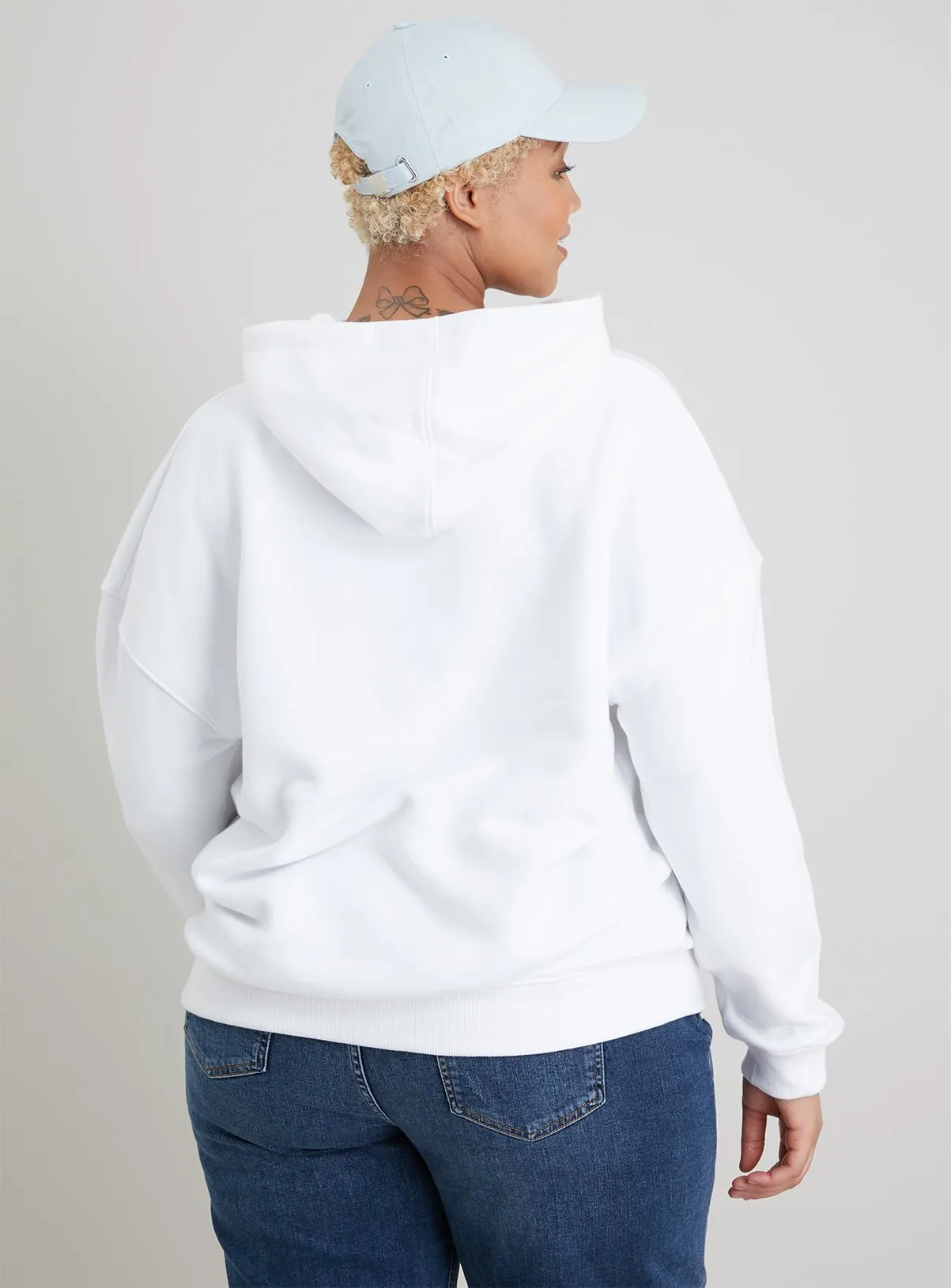 Buy White Overhead Hoodie - S | Hoodies and sweatshirts | Tu