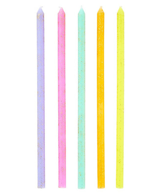 Cake Candles, Set of 6 - Multi