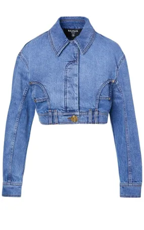 Cropped Denim Jacket