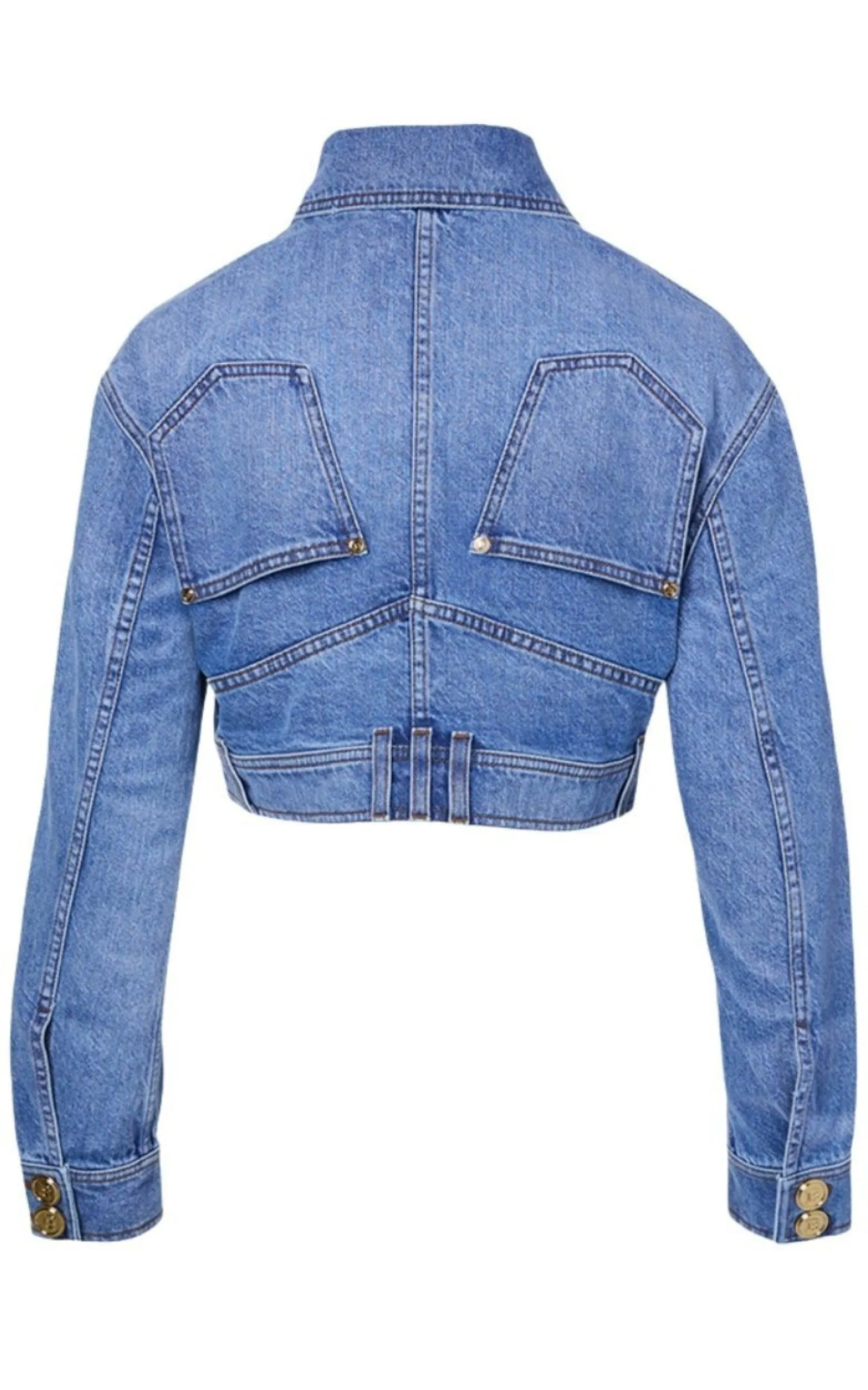 Cropped Denim Jacket