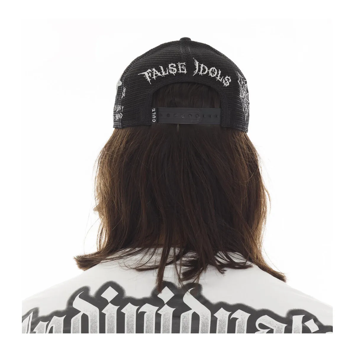 Cult Of Individuality Mens False Idols Trucker Hat 624A1-CH79A Black