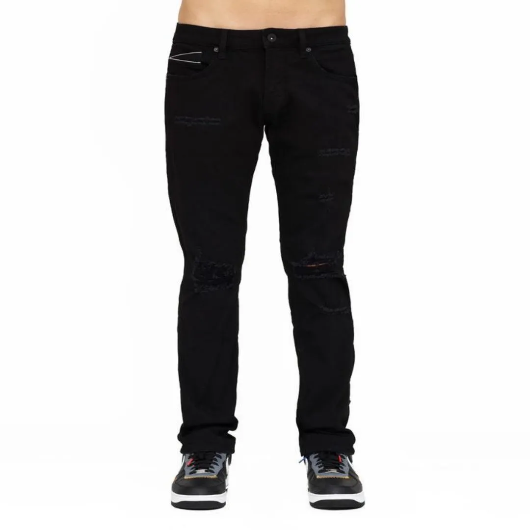 Cult of Individuality ROCKER SLIM - PREMIUM STRETCH JEAN Men’s -BLACK INK