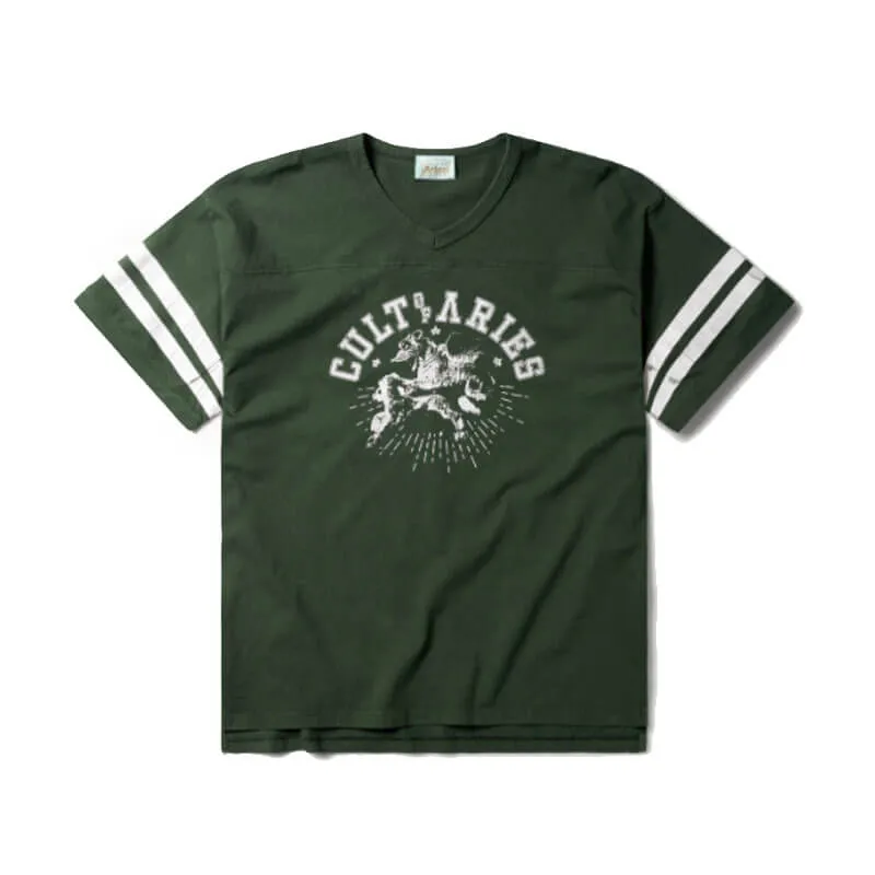 Cult Of Varsity Tee - Forest Green