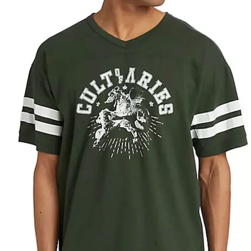 Cult Of Varsity Tee - Forest Green