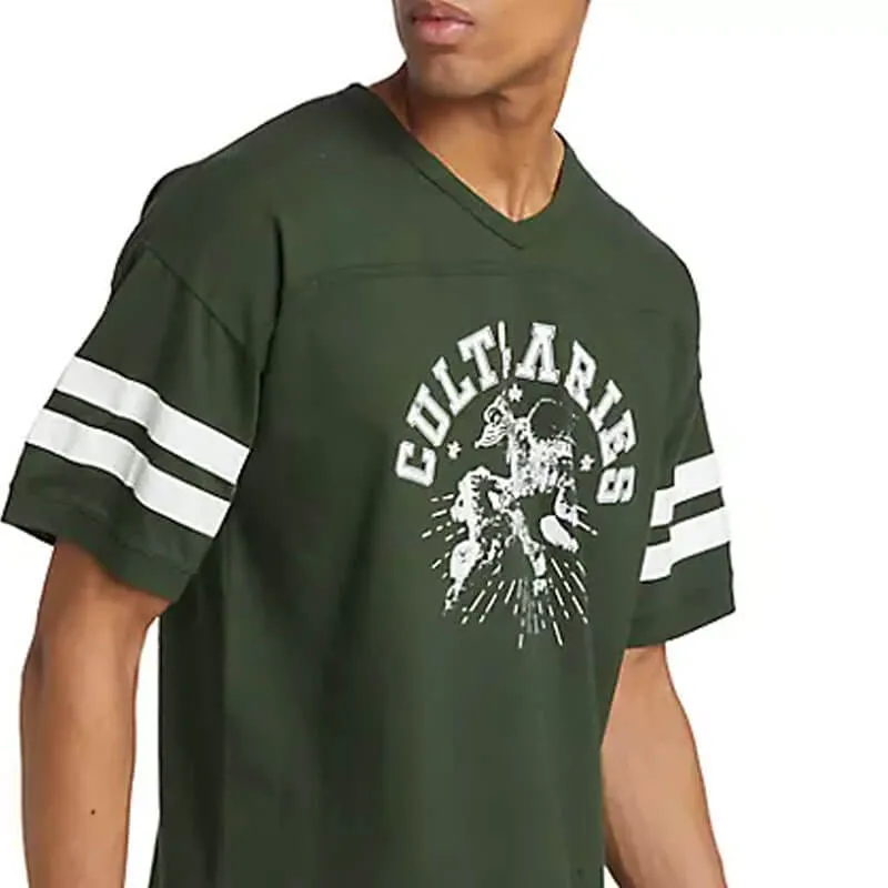 Cult Of Varsity Tee - Forest Green