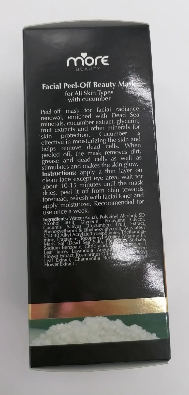 Dead Sea Anti Aging Black Peel Off Beauty Mask DS053