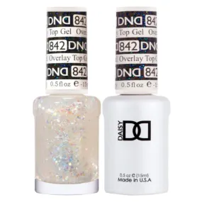 DND Duo Matching Color - OVERLAY GLITTER TOP GELS Collection - 842