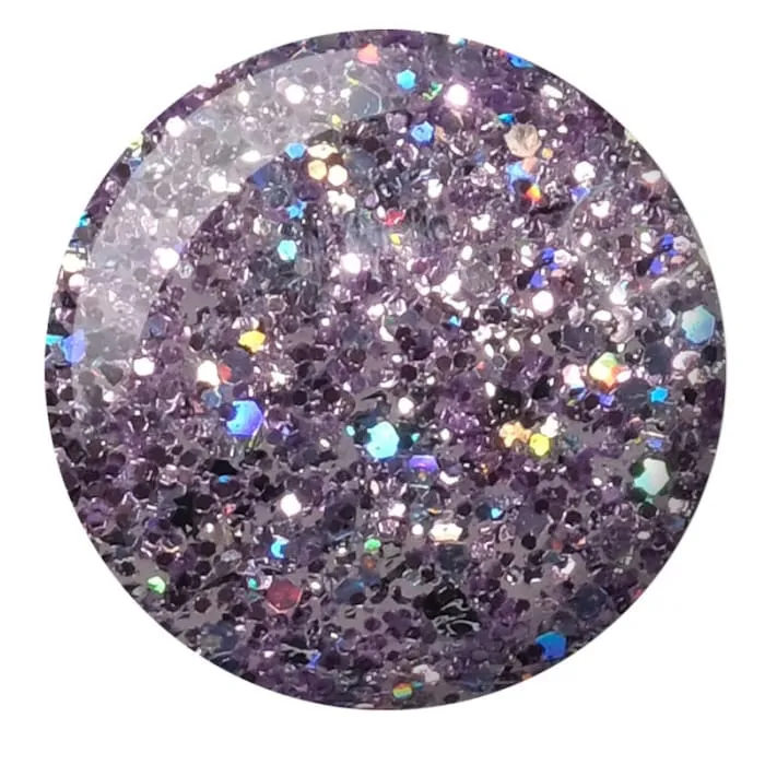 DND Matching Pair - Super Glitter Collection - Lavender Aura #912