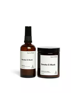 Earl of East Candle + Home Mist Duo Gift Set Smoke Musk