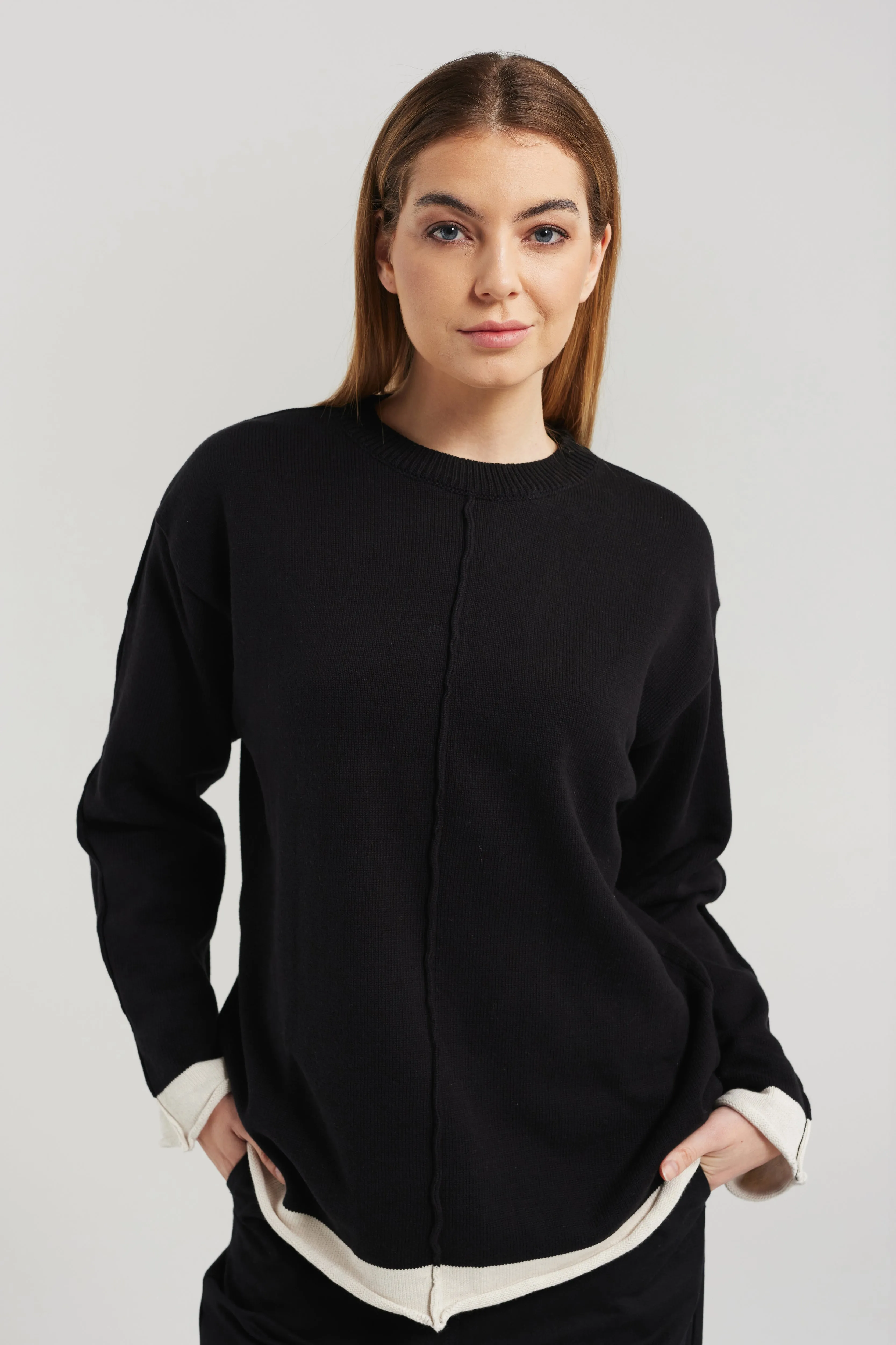 EDGE SWEATER | BLACK