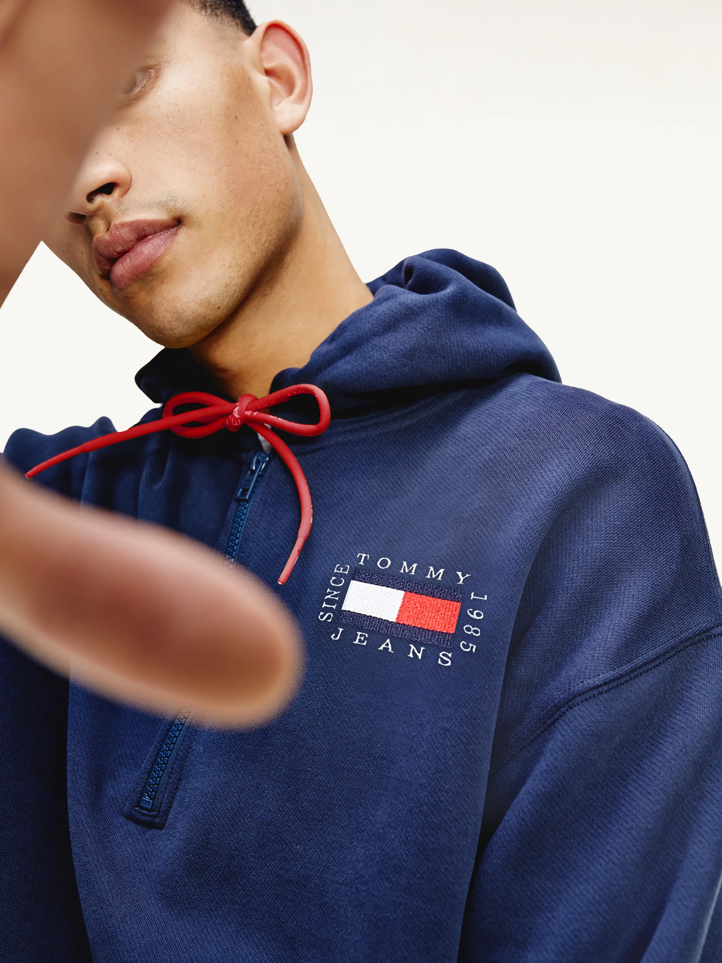 Flag Logo Organic Cotton Hoodie | Hoodies | Tommy Hilfiger