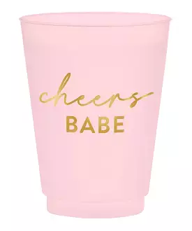 Frost Cups, Set of 6 - Cheers Babe