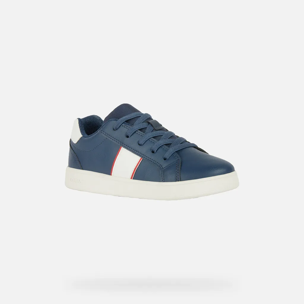 Geox J Eclyper Navy / White / Red