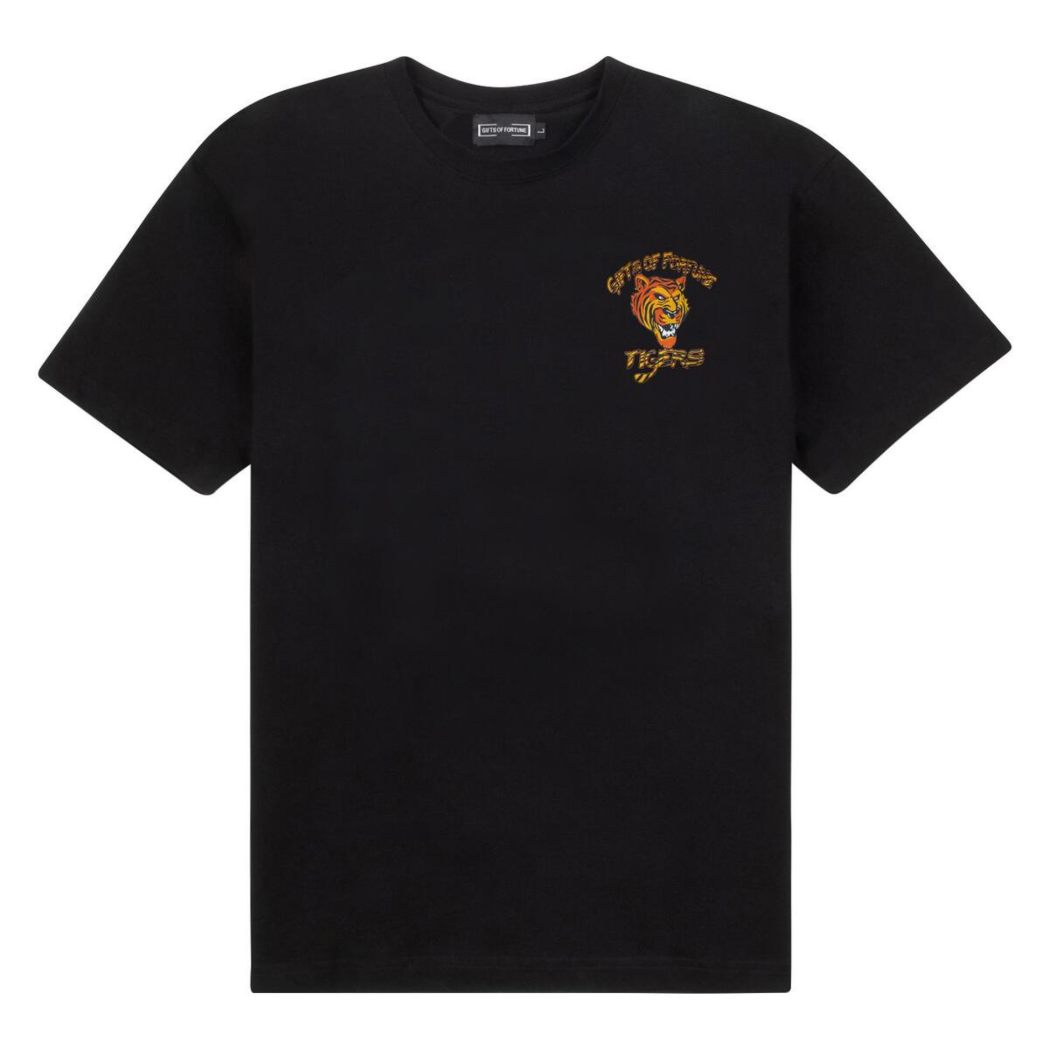 Gifts of Fortune Fight Tiger T-shirt (Black)