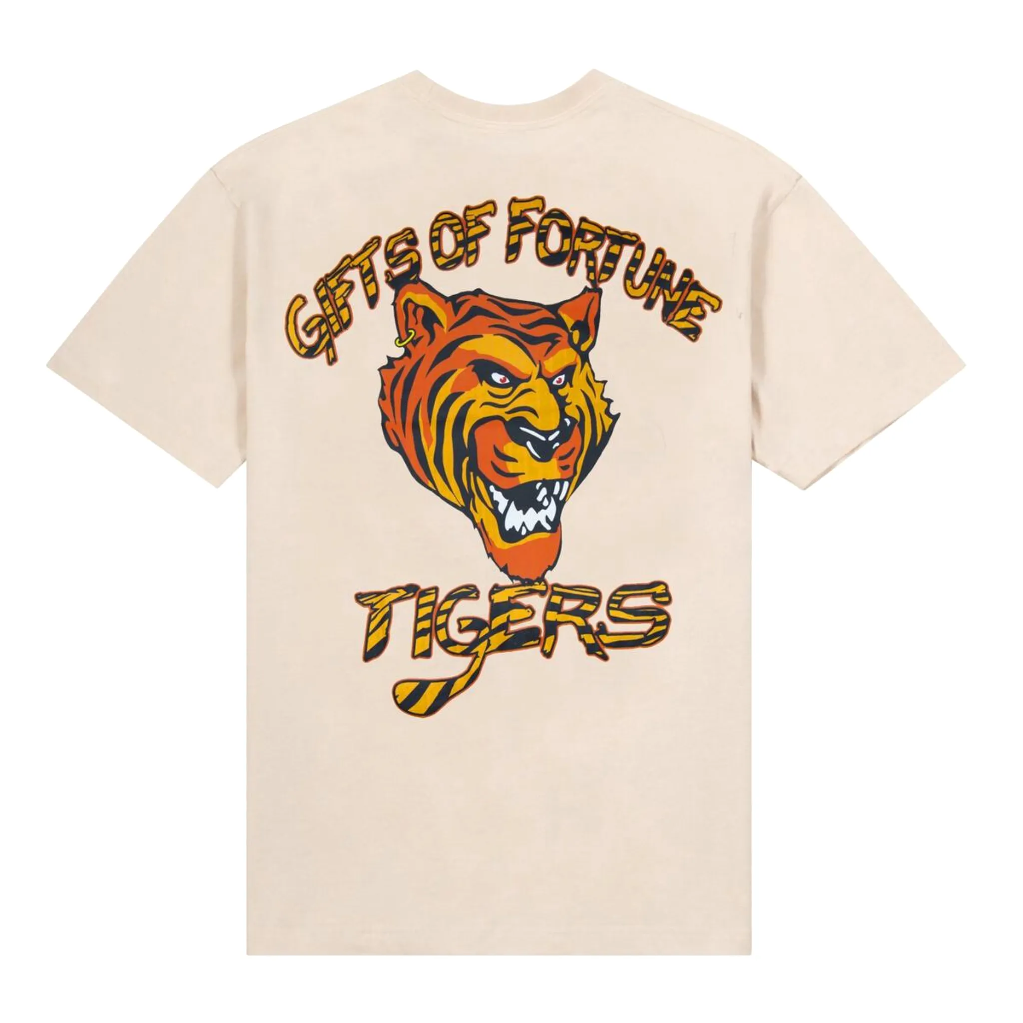 Gifts of Fortune Fight Tiger T-shirt (Tan)