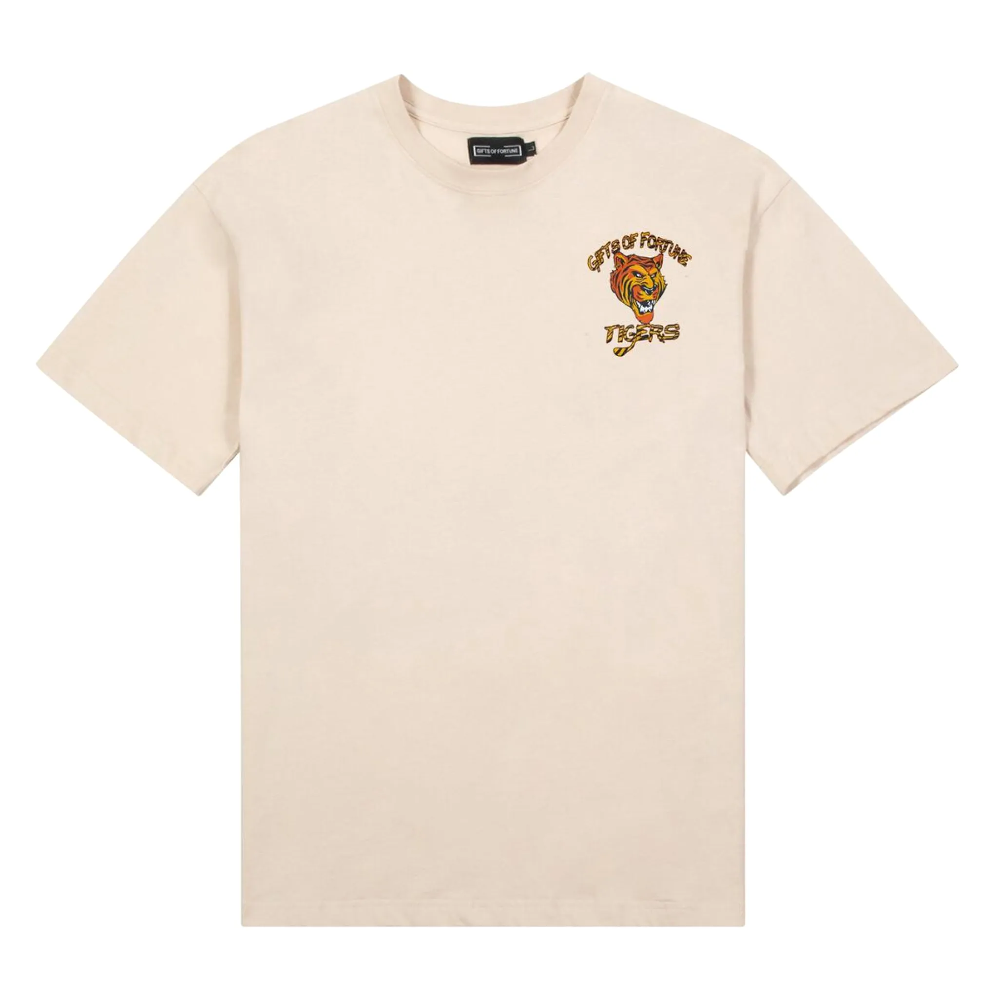 Gifts of Fortune Fight Tiger T-shirt (Tan)