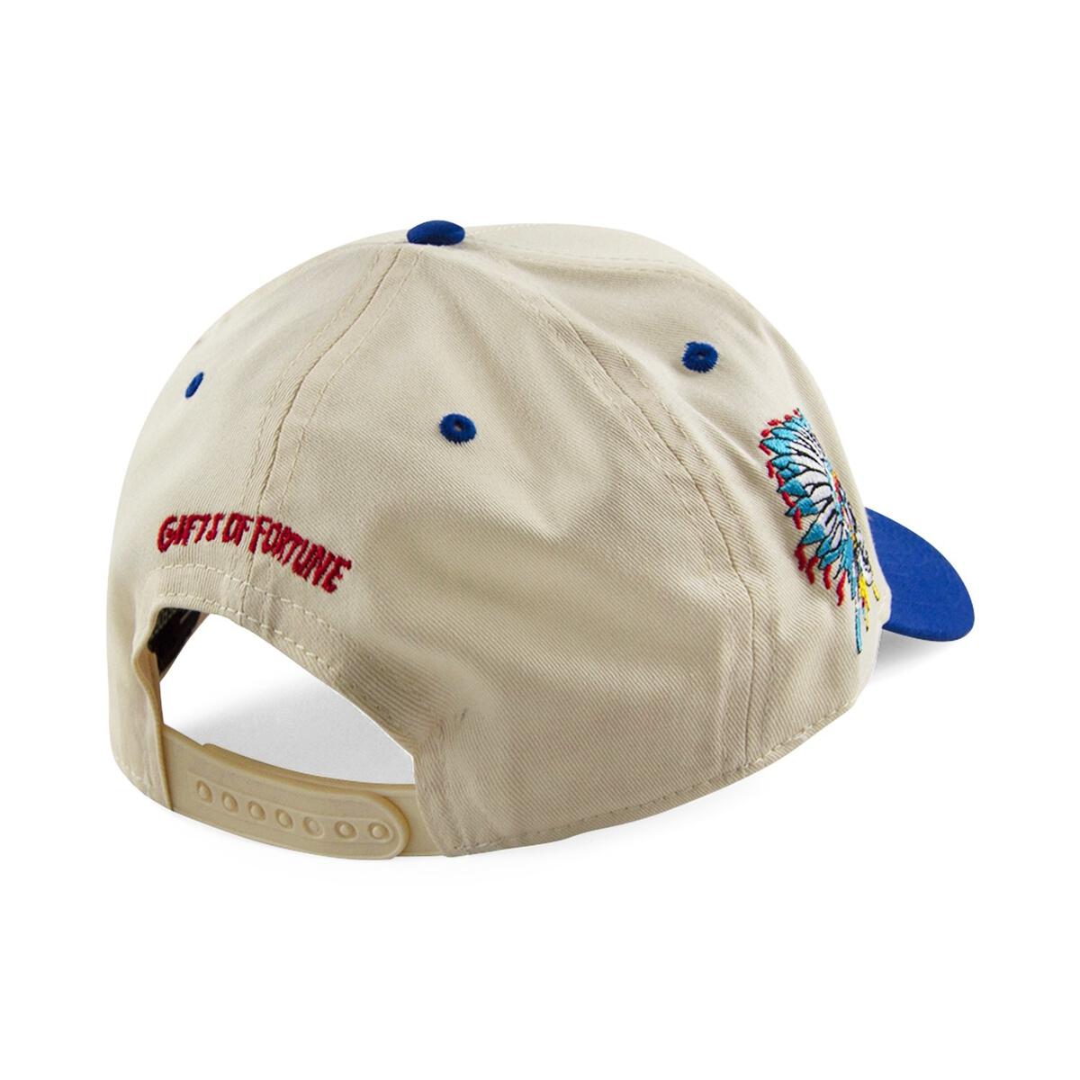 Gifts of Fortune Indian Warriors Trucker (Cream/Blue)