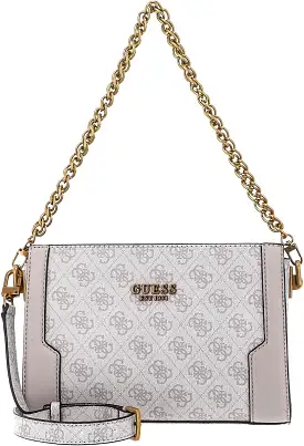 Guess Ajiona 4G Logo Bag In Light Pink