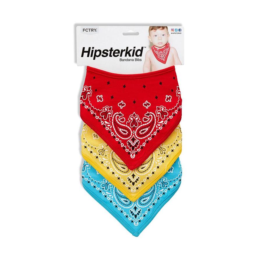 Hipsterkid Bandana Bibs - set of 3