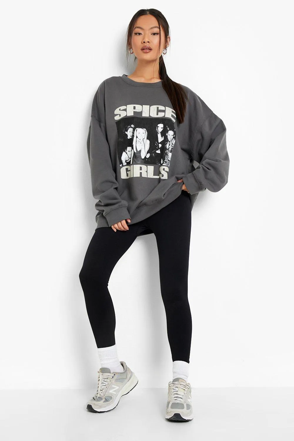 Hoodies & Sweatshirts | Spice Girls License Oversized Sweater | boohoo