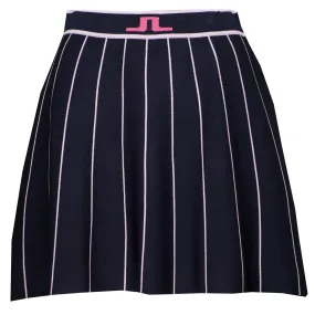 J Lindeberg Bay Knitted Ladies Golf Skirt Navy