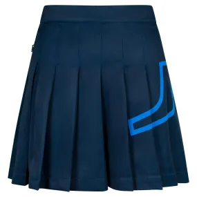 J Lindeberg Naomi Ladies Golf Skirt Navy/Lapis Blue