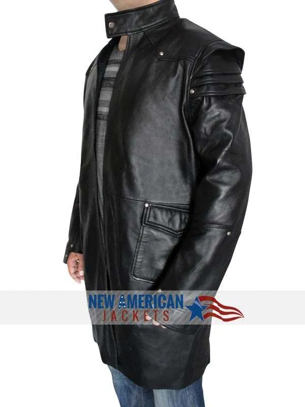 Jeremy Renner Coat Jacket | Hansel And Gretel Leather Coat