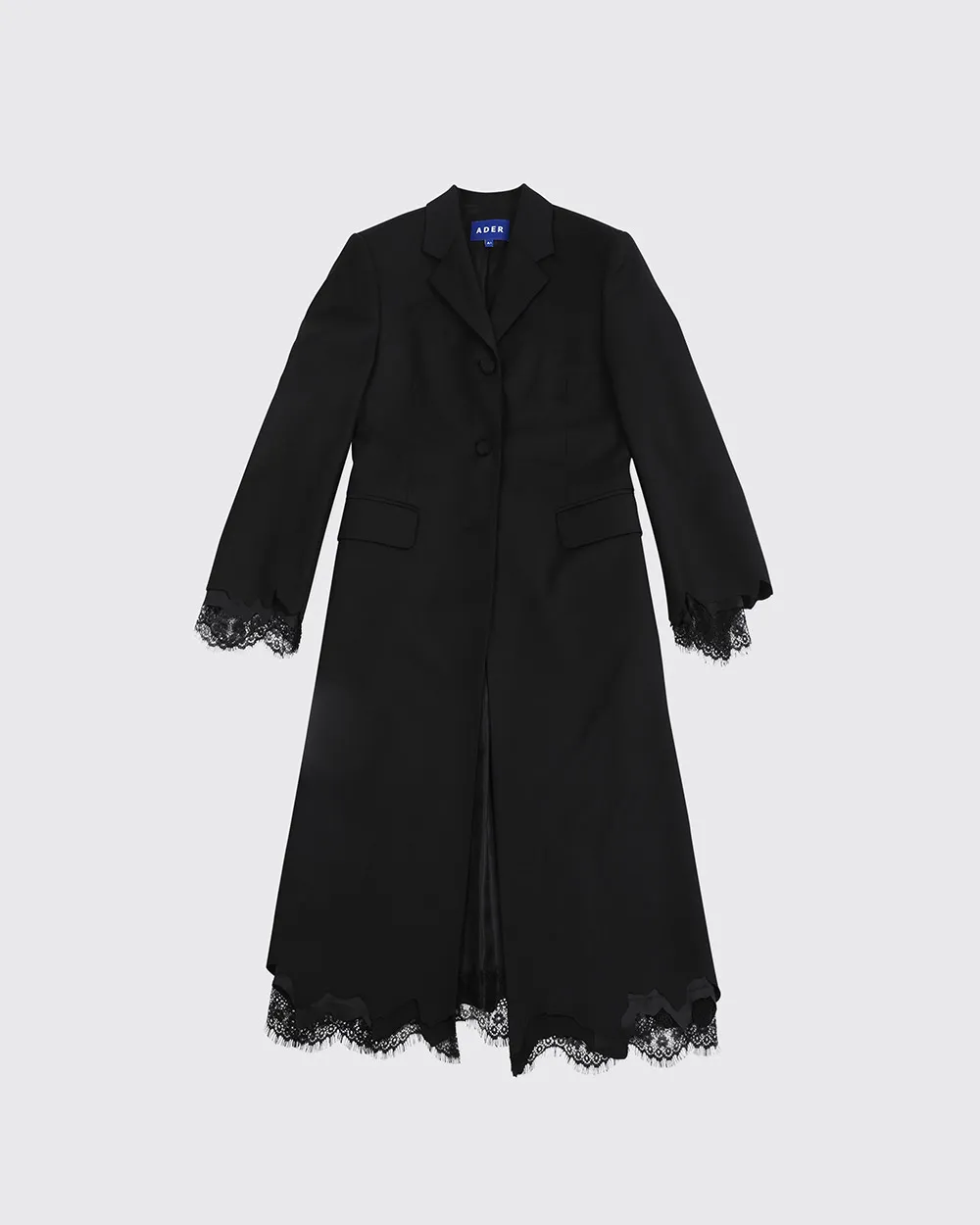 Lace cinder coat