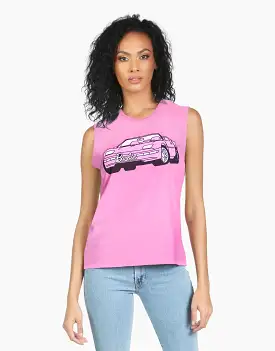 Lauren Moshi - Kel Barbie Convertible Tee - Pink