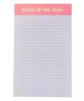 Lined Notepad - Mom of the Year