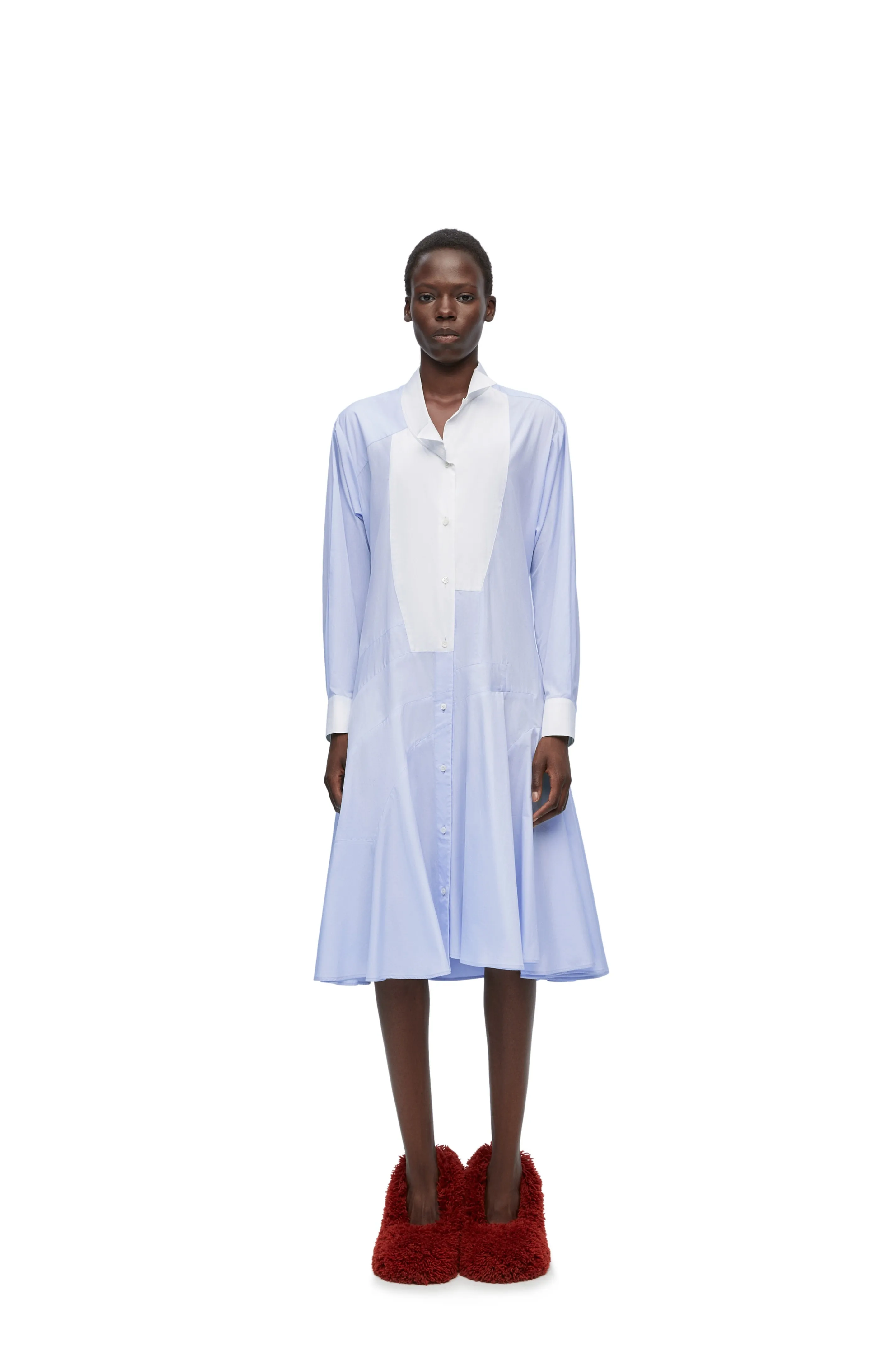 LOEWE  |Shirt dress in cotton