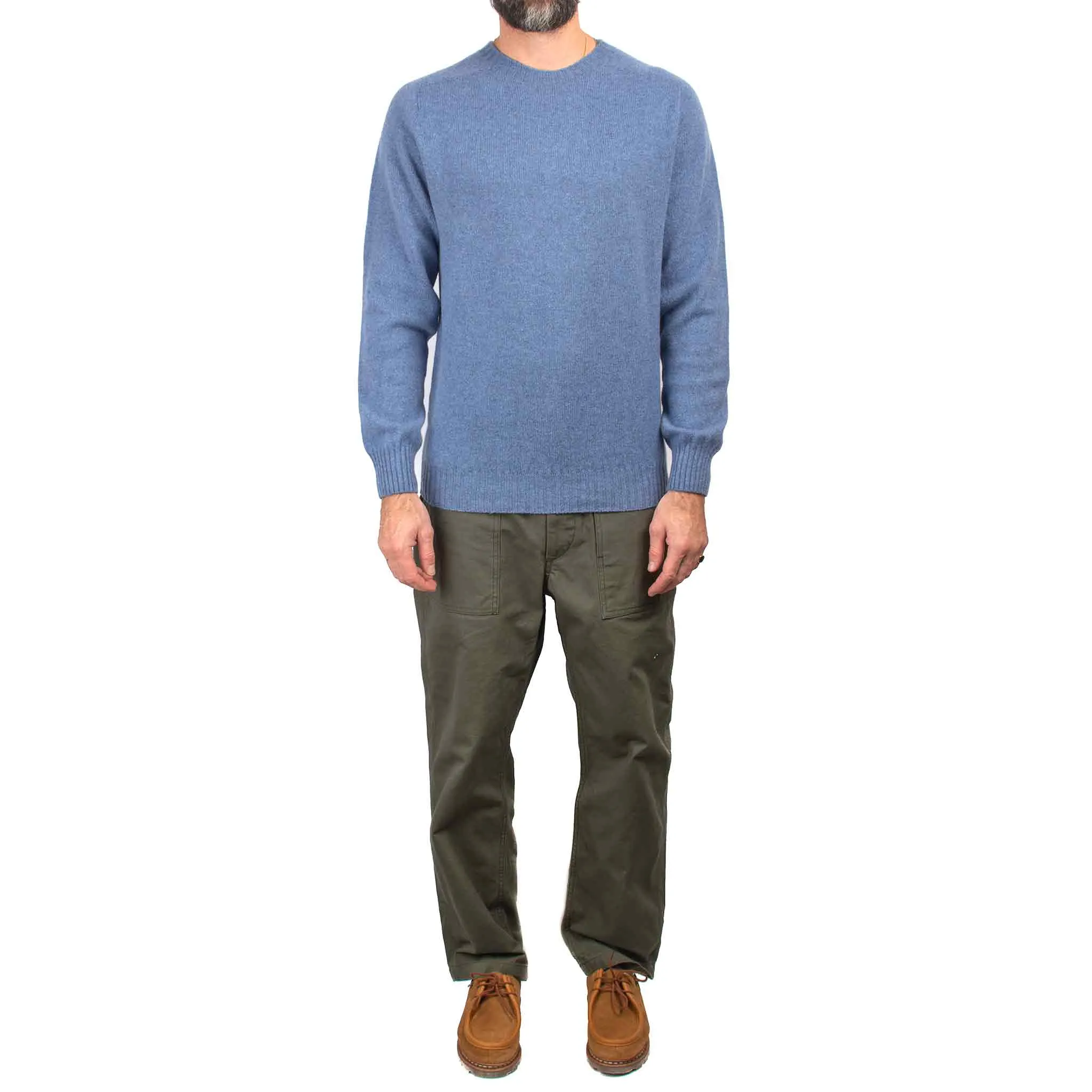 Lost & Found Lambswool Sweater Blue Magic