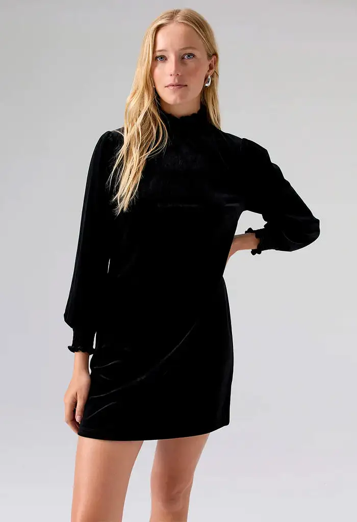 Lost and Love Velvet Dress