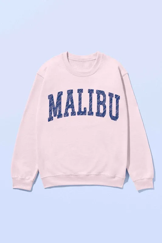 MALIBU CALIFORNIA OVERSIZED SWEATSHIRT -Online Only