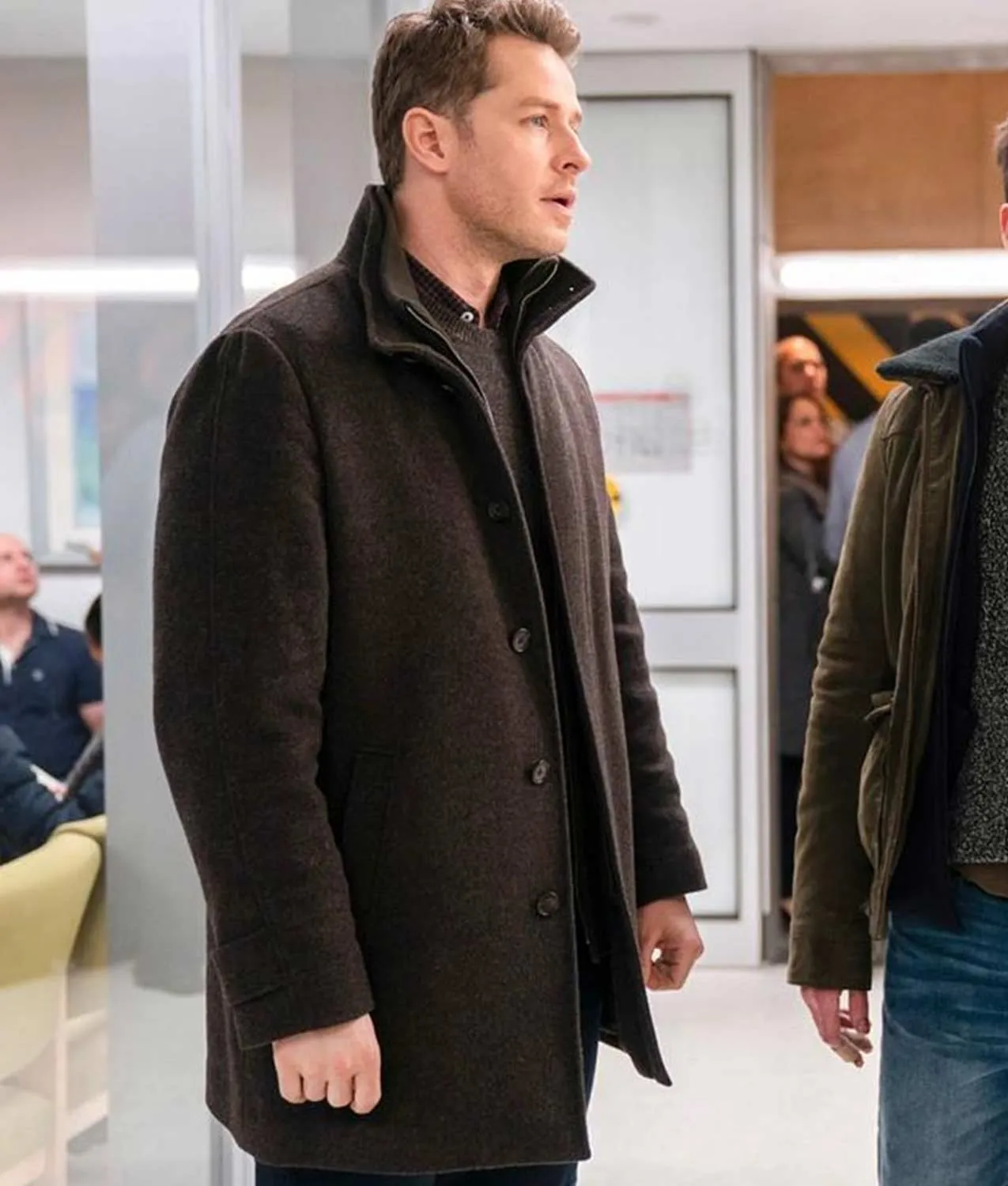 Manifest Ben Stone Coat | Wool-Blend Josh Dallas Coat