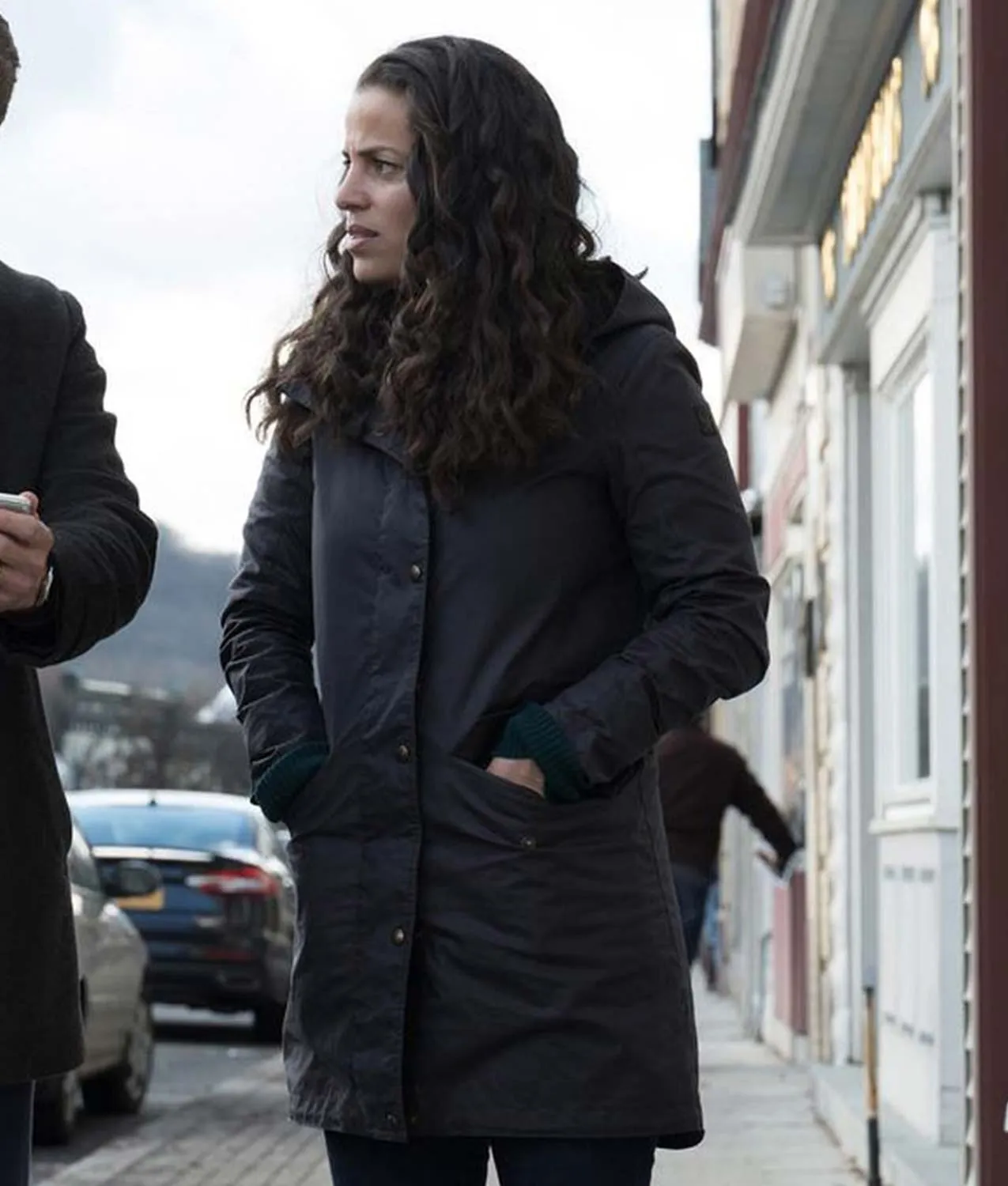 Manifest Grace Stone Coat | Athena Karkanis Black Coat