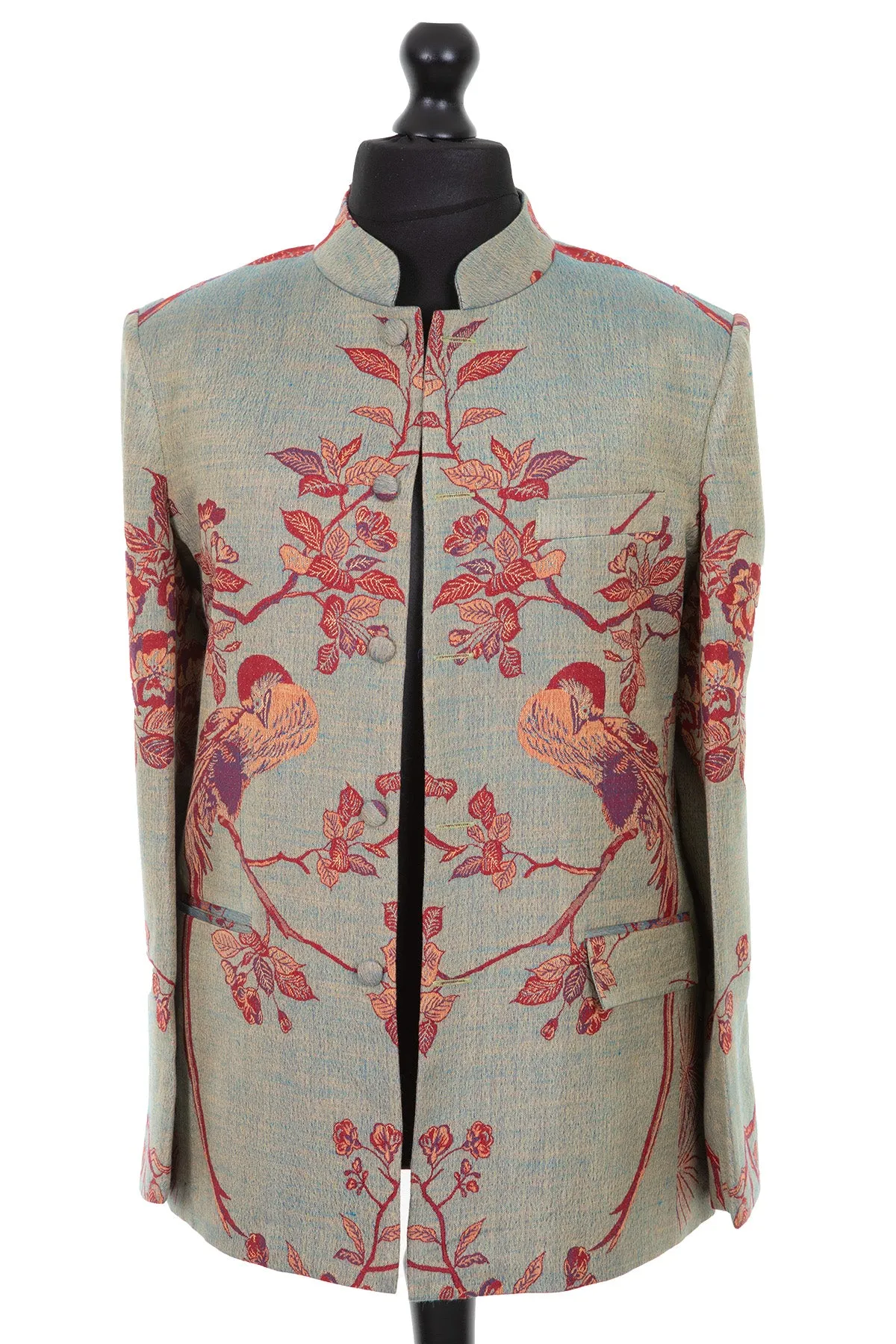 Mens Nehru Jacket in Opaline