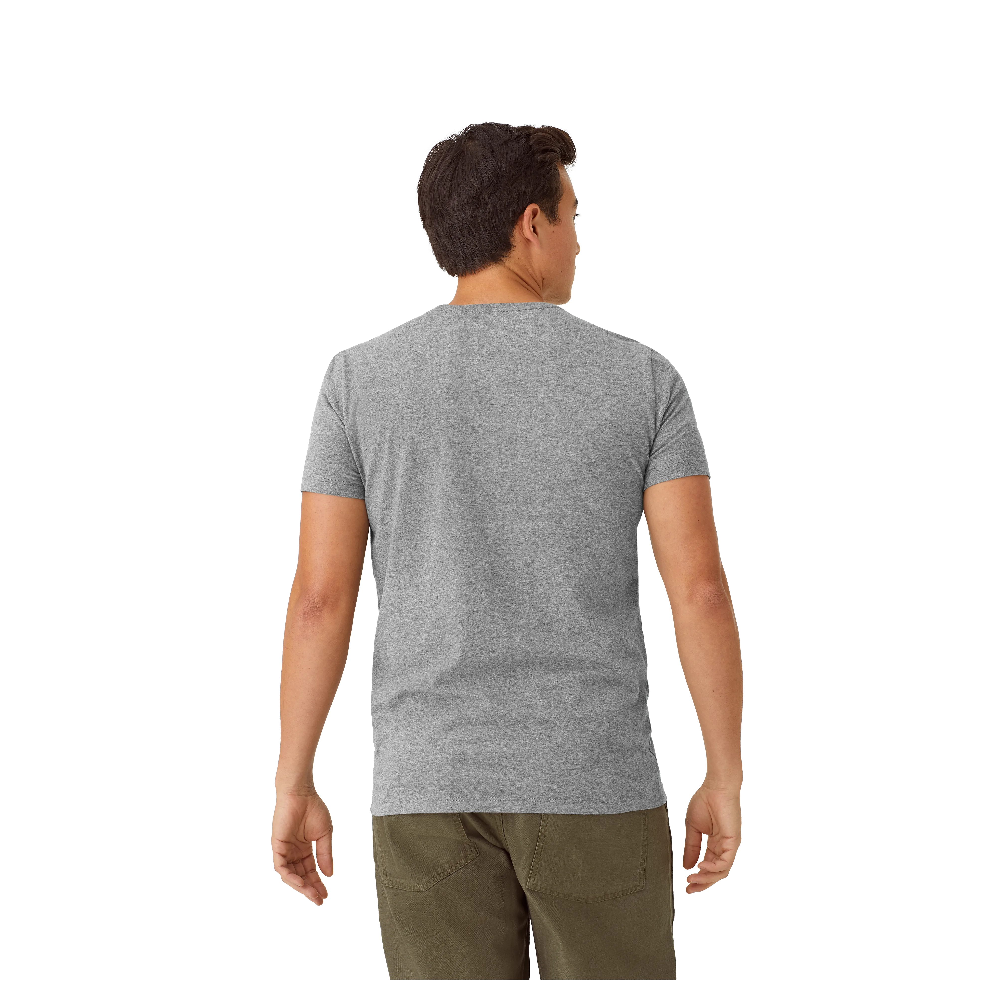 Men's Pima Cotton Crew Neck T-Shirt 3-Pack