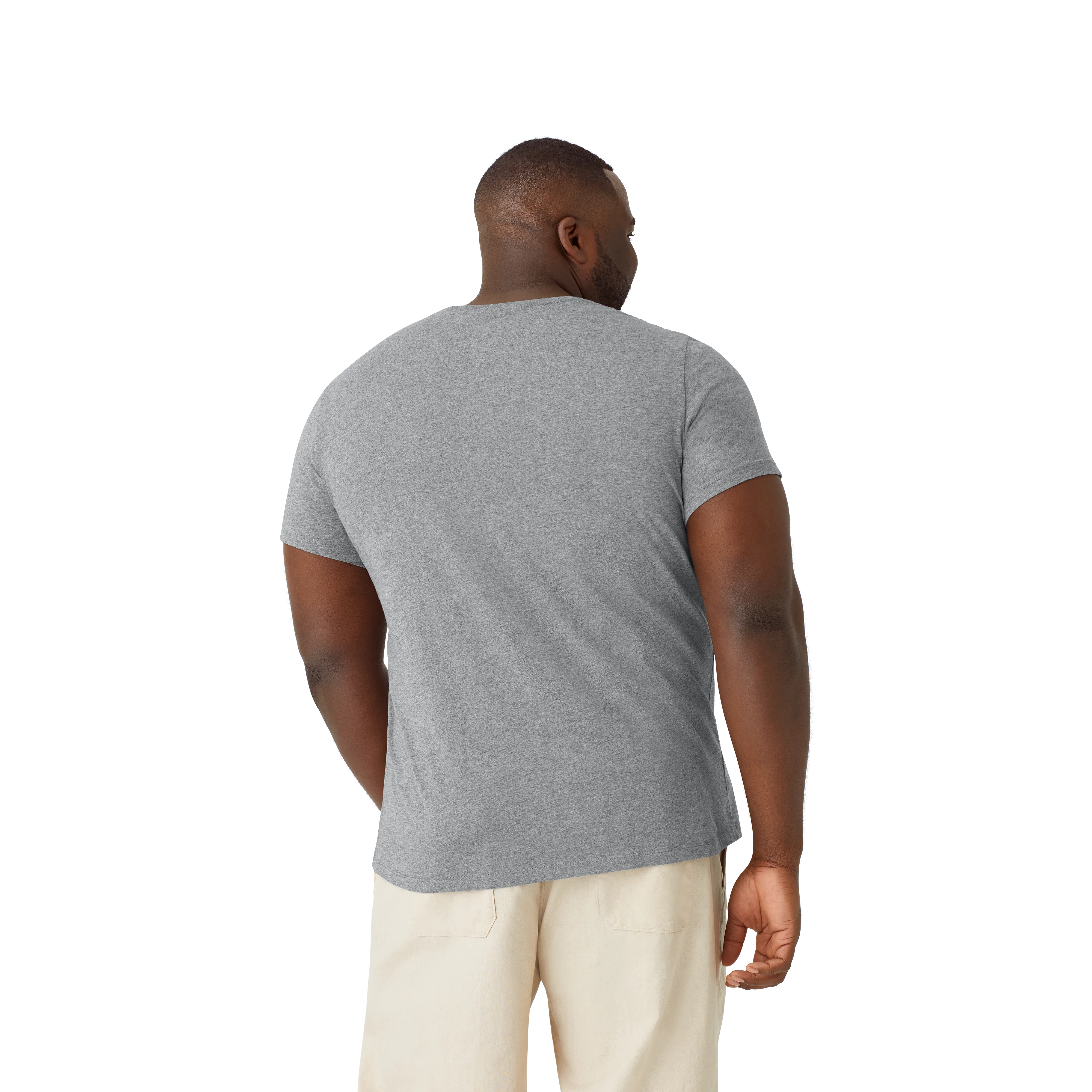 Men's Pima Cotton Pocket Crew Neck T-Shirt 3-Pack