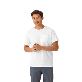 Men's Pima Cotton Pocket Crew Neck T-Shirt