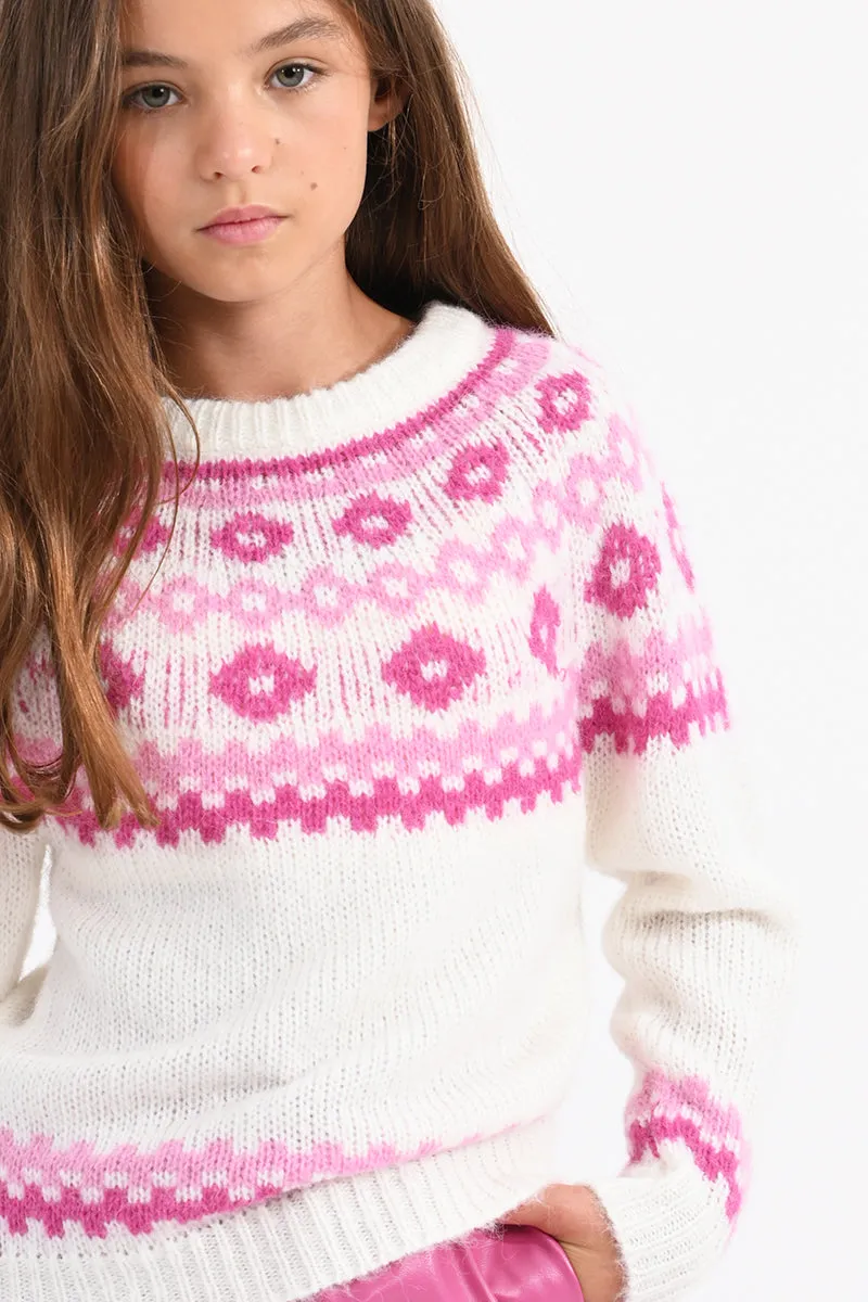 Mini Molly Fair Isle Sweater